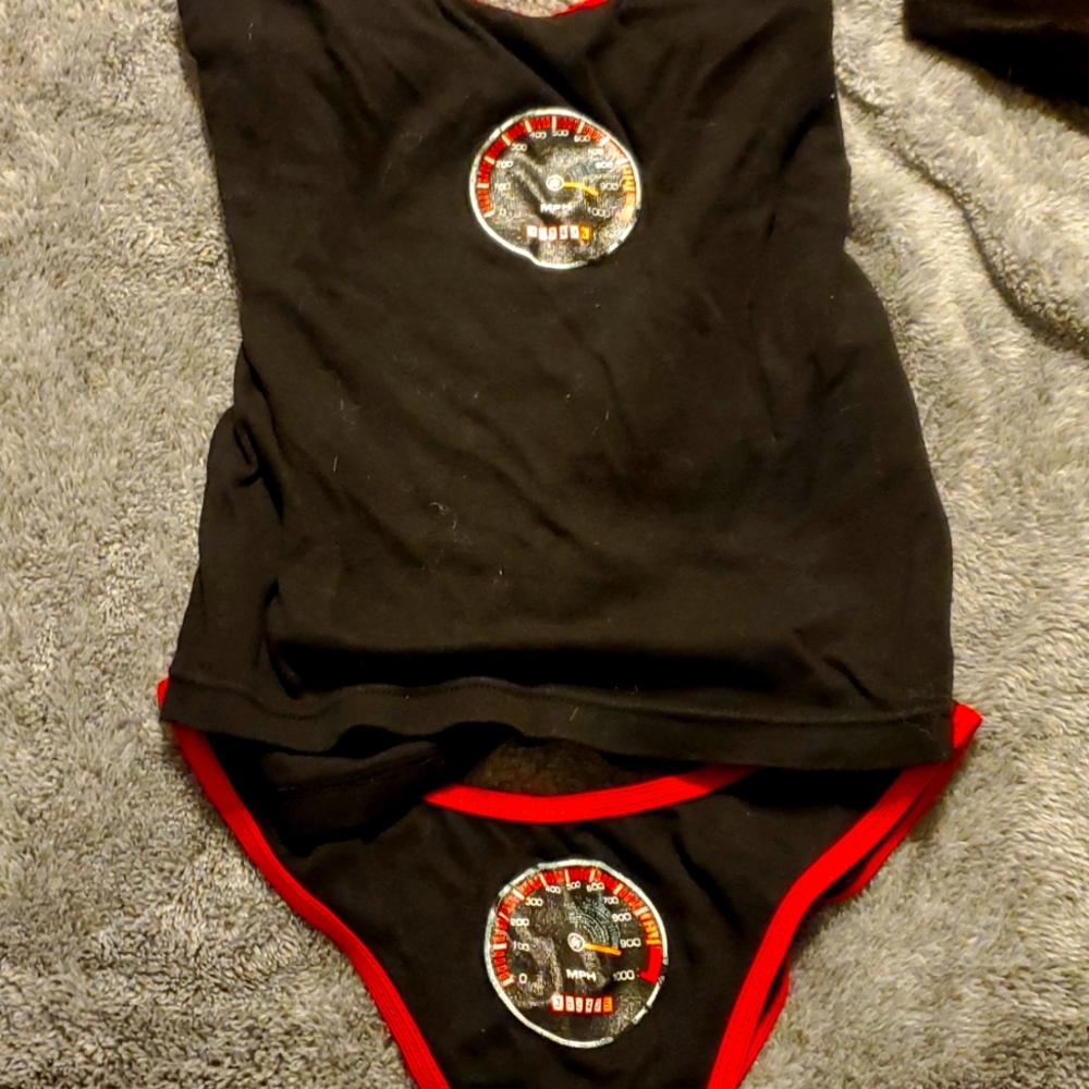 Cotton Tank and Thong